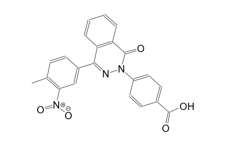 4-(4-(4-methyl-3-nitrophenyl)-1-oxo-2(1H)-phthalazinyl)benzoic acid