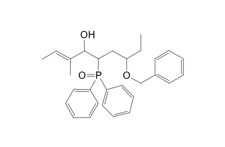 7-Benzyloxy-5-diphenyphosphinoyl-3-methylnon-2-en-4-ol
