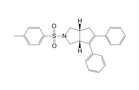5, 6-Diphenyl-2-tosyl-1, 2, 3, 3a, 4, 6a-hexahydrocyclopenta[c]pyrrole