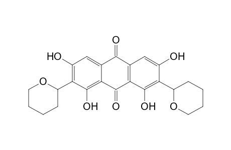 9,10-Anthracenedione, 1,3,6,8-tetrahydroxy-2,7-bis(tetrahydro-2H-pyran-2-yl)-