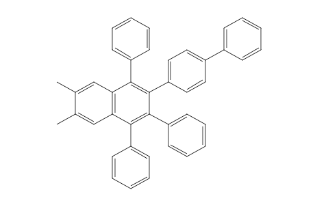 2-(4-biphenylyl)-6,7-dimethyl-1,3,4-triphenylnaphthalene