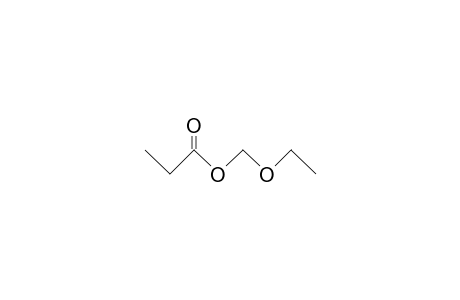 Propanoic acid, ethoxy-methyl ester