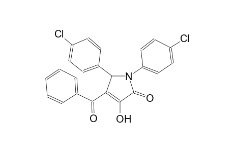 4-benzoyl-1,5-bis(4-chlorophenyl)-3-hydroxy-1,5-dihydro-2H-pyrrol-2-one