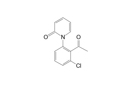 1-(2-Acetyl-3-chlorophenyl)-1H-pyridin-2-one