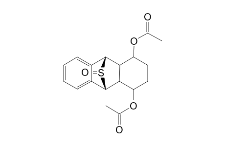 (endo)-9,10-Epithio-1.alpha.,4.alpha.-diacetoxy-(octahydro)anthracene - S-oxide