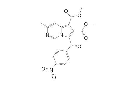 3-Methyl-7-(4-nitrobenzoyl)pyrrolo[1,2-c]pyrimidine-5,6-dicarboxylic acid dimethyl ester