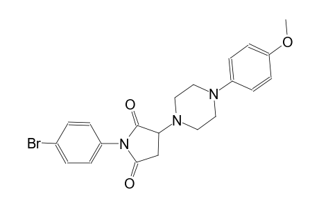1-(4-bromophenyl)-3-[4-(4-methoxyphenyl)-1-piperazinyl]-2,5-pyrrolidinedione