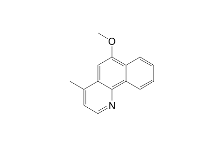 6-Methoxy-4-methyl-benzo[h]quinoline