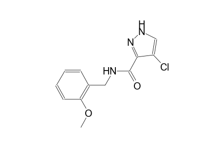 4-chloro-N-(2-methoxybenzyl)-1H-pyrazole-3-carboxamide