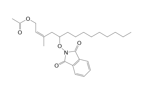 (Z)-5-((1,3-dioxoisoindolin-2-yl)oxy)-3-methyltetradec-2-en-1-yl acetate