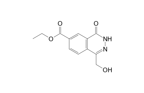 3,4-dihydro-1-(hydroxymethyl)-4-oxo-6-phthazinecarboxylic acid, ethyl ester