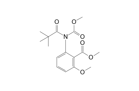 N,2'-Bis(methoxycarbonyl)-3'-methoxy-2,2-dimethylpropionanilide