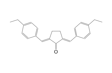 (2E,5E)-2,5-bis(4-ethylbenzylidene)cyclopentanone