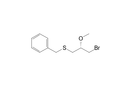 (S)-3-Benzylthio-1-bromo-2-methoxypropane