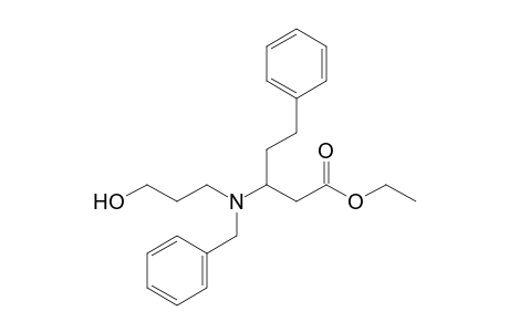 Ethyl 3-[N-Benzyl-N-(3-hydroxypropyl)amino]-5-phenylpentanoate