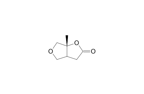 6a-methyl-3,3a,4,6-tetrahydrofuro[3,4-b]furan-2-one