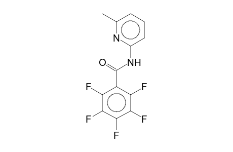 2,3,4,5,6-Pentafluoro-N-(6-methyl-2-pyridinyl)benzamide
