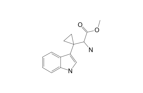 METHYL-2-AMINO-2-[1-(1H-INDOL-3-YL)-CYCLOPROPYL]-ACETATE