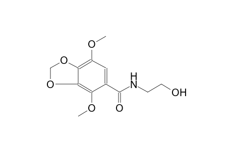 1,3-benzodioxole-5-carboxamide, N-(2-hydroxyethyl)-4,7-dimethoxy-