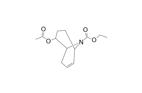 9-Azabicyclo[3.3.1]non-2-ene-9-carboxylic acid, 6-(acetyloxy)-, ethyl ester, endo-