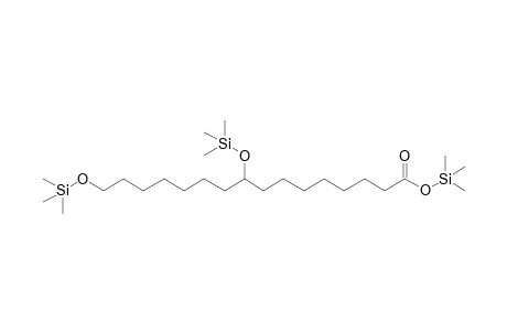 9R,16-Dihydroxypalmitic acid, 3-o-tms