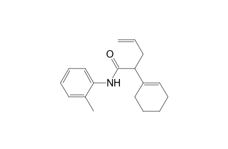.alpha.-(2-Propenyl)-N-(2-methylphenyl)-1-cyclohexene-1-acetamide