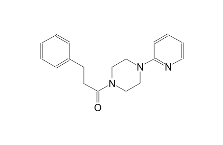 1-(3-phenylpropanoyl)-4-(2-pyridinyl)piperazine