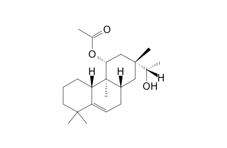 (15R)-11.alpha.-Acetoxy-15-hydroxy-ros-5-ene