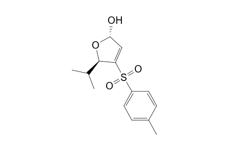 trans, cis-5-hydroxy-2-isopropyl-3-tosyl-2,5-dihydrofuran