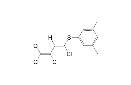 1,1,2,4-Tetrachloro-4-(3,5-dimethylphenylthio)-1,3-butadiene