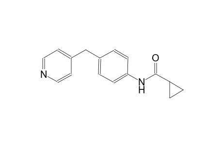 cyclopropanecarboxamide, N-[4-(4-pyridinylmethyl)phenyl]-