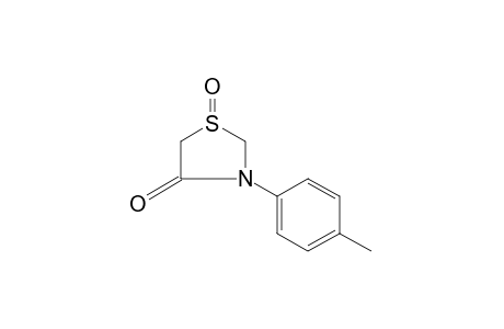 3-p-TOLYL-4-THIAZOLIDINONE, 1-OXIDE