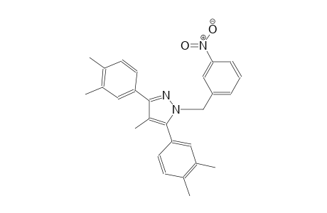 3,5-bis(3,4-dimethylphenyl)-4-methyl-1-(3-nitrobenzyl)-1H-pyrazole