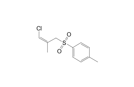 1-[(Z)-3-chloranyl-2-methyl-prop-2-enyl]sulfonyl-4-methyl-benzene