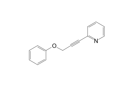 2-(3-Phenoxy-1-propynyl)pyridine