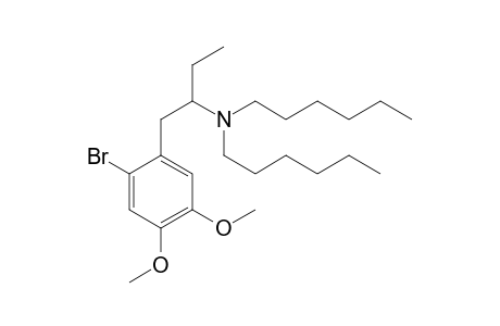 N,N-Dihexyl-1-(2-bromo-4,5-dimethoxyphenyl)butan-2-amine