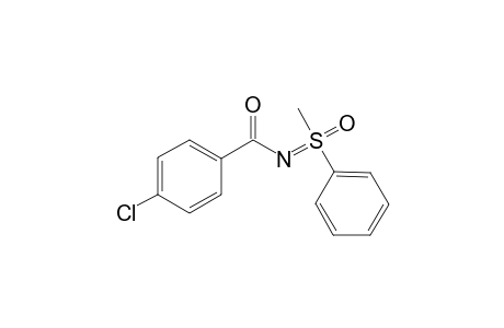 N-(4-Chlorobenzoyl)-S-methyl-S-phenylsulfoximine