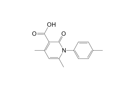 4,6-Dimethyl-1-(4-methylphenyl)-2-oxo-1,2-dihydro-3-pyridinecarboxylic acid