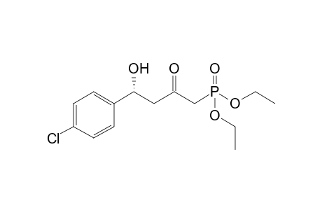(4R)-Diethyl 4-hydroxy-2-oxo-4-(4-chlorophenyl)butylphosphonate