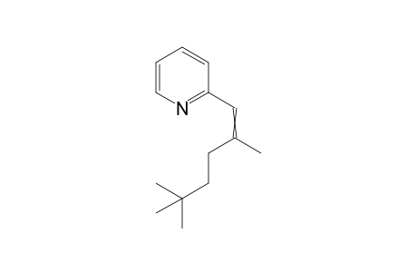 2-(2,5,5-trimethylhex-1-enyl)pyridine