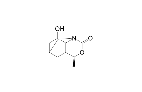 (4S)-9-Hydroxy-4-methyl-3-oxa-1-azatricyclo[5.3.1.0(5,10)]undecan-2-one