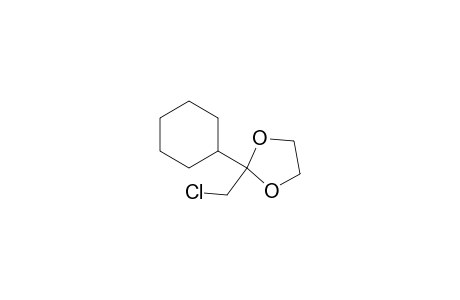 2-Chloromethyl-2-cyclohexyl-1,3-dioxolane