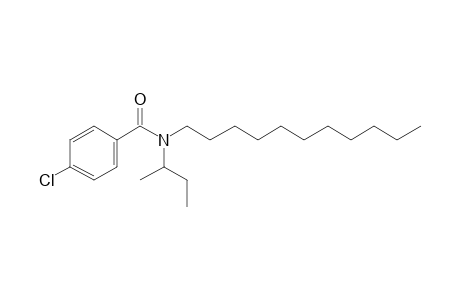 Benzamide, 4-chloro-N-(2-butyl)-N-undecyl-