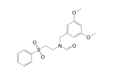N-(2-besylethyl)-N-(3,5-dimethoxybenzyl)formamide