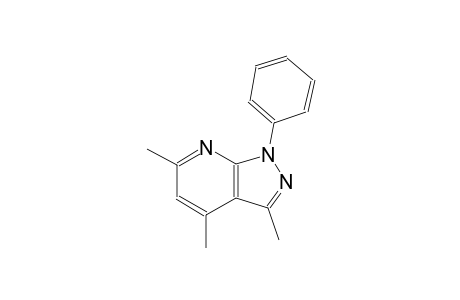 3,4,6-trimethyl-1-phenyl-1H-pyrazolo[3,4-b]pyridine