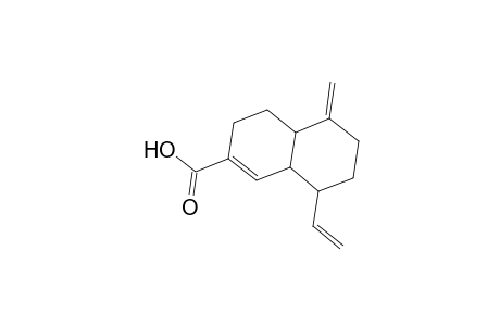 2-Naphthalenecarboxylic acid, 8-ethenyl-3,4,4a,5,6,7,8,8a-octahydro-5-methylene-