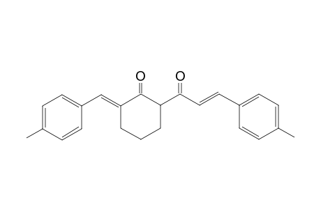 2-((E)-3-p-Tolylacryloyl)-6-[1-p-tolylmeth-(E)-ylidene]cyclohexanone