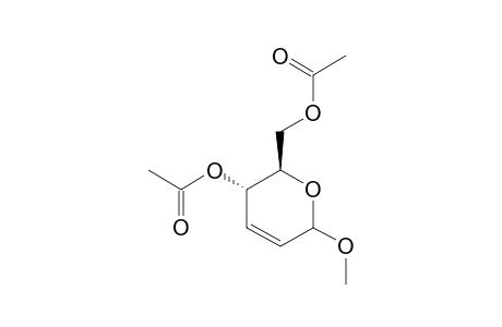 METHYL-4,6-DI-O-ACETYL-2,3-DIDEOXY-ALPHA-D-ERYTHRO-HEX-2-ENOPYRANOSIDE