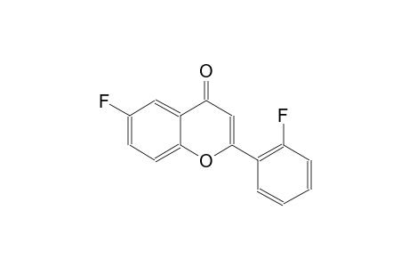 4H-1-benzopyran-4-one, 6-fluoro-2-(2-fluorophenyl)-