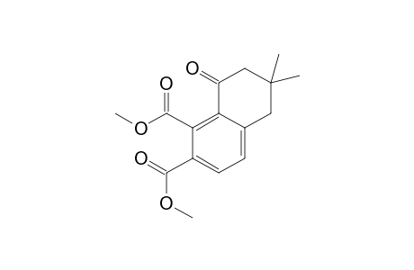 6,6-Dimethyl-8-Oxo-5,6,7,8-tetrahydronaphthalene-1,2-dicarboxylic acid-dimethylester